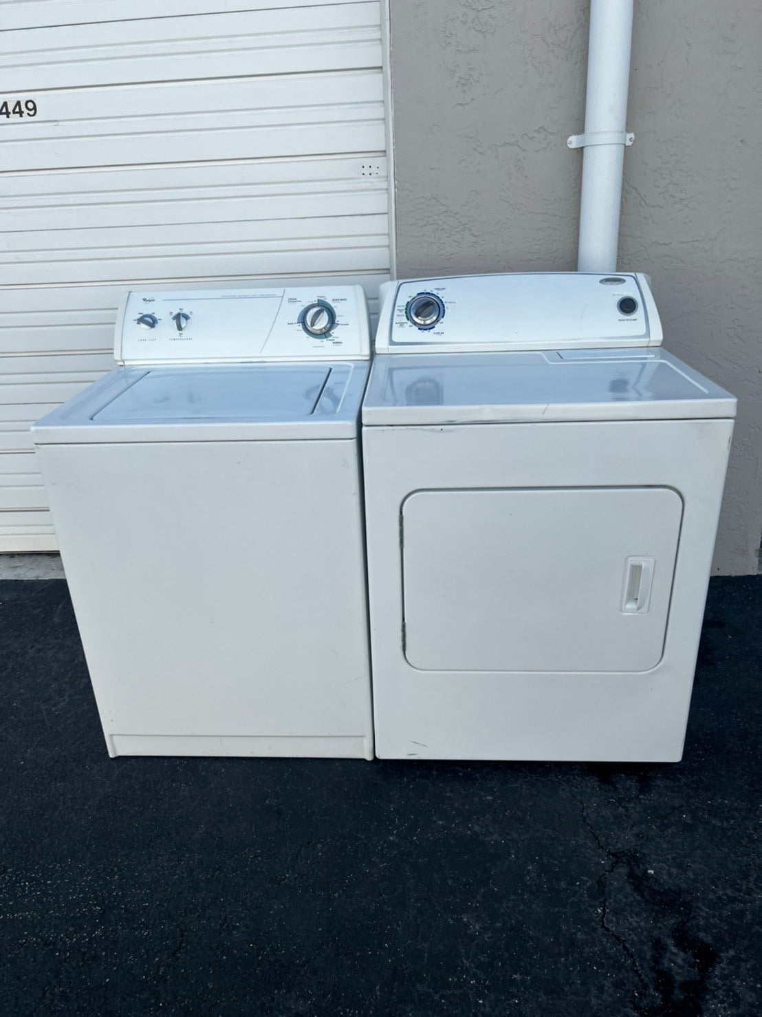 Whirlpool Washer and Dryer Set Whirlpool Washer and Dryer Set